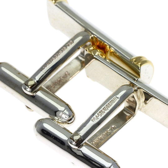 TIFFANY&Co. cuffs SV , K18YG Silver combination mens Used Authentic