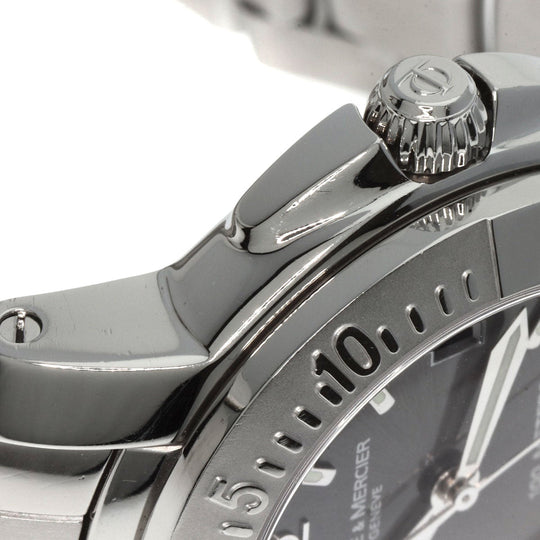Baume & Mercier Watches Quartz M0A08388 Stainless Steel , Stainless Steel Silver Capeland 1.4" gray dial mens Used Authentic