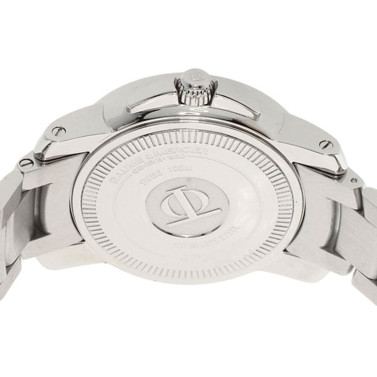 Baume & Mercier Watches Quartz M0A08388 Stainless Steel , Stainless Steel Silver Capeland 1.4" gray dial mens Used Authentic