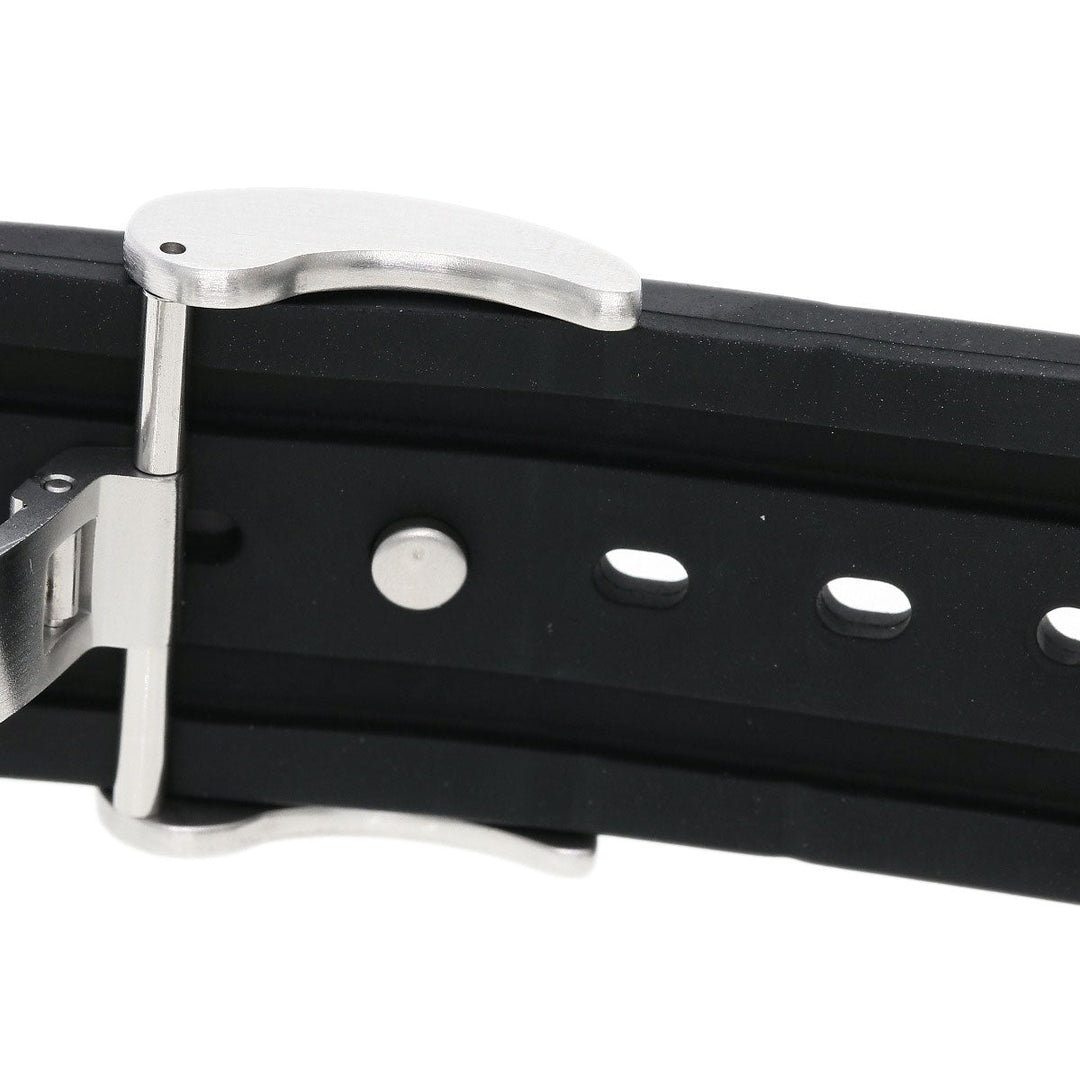 BVLGARI Watches Mechanical Automatic EG40BSVD Stainless Steel, Rubber Silver Ergon carbon Black carbon dial mens Used Authentic