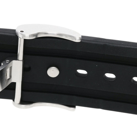 BVLGARI Watches Mechanical Automatic EG40BSVD Stainless Steel, Rubber Silver Ergon carbon Black carbon dial mens Used Authentic