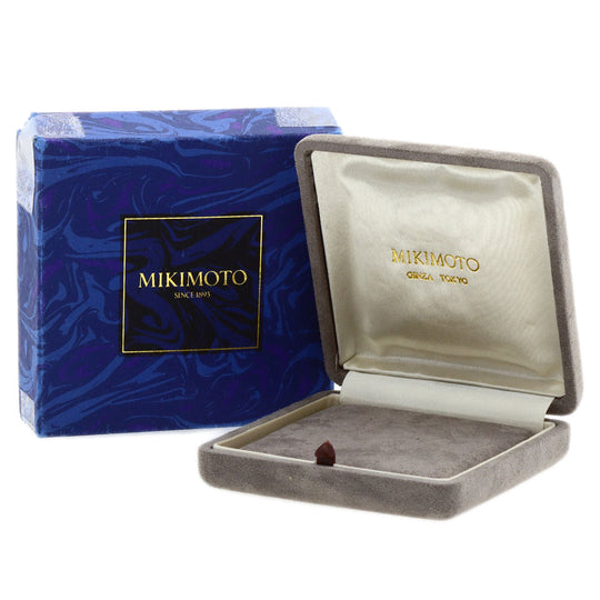 MIKIMOTO Brooch 18K Yellow Gold gold Freshwater Pearl Diamond Women Used Authentic