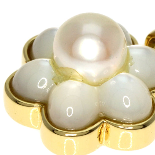 Ponte Vecchio Pendant top 18K Yellow Gold gold Pearl Pearl Shell Women Used Authentic