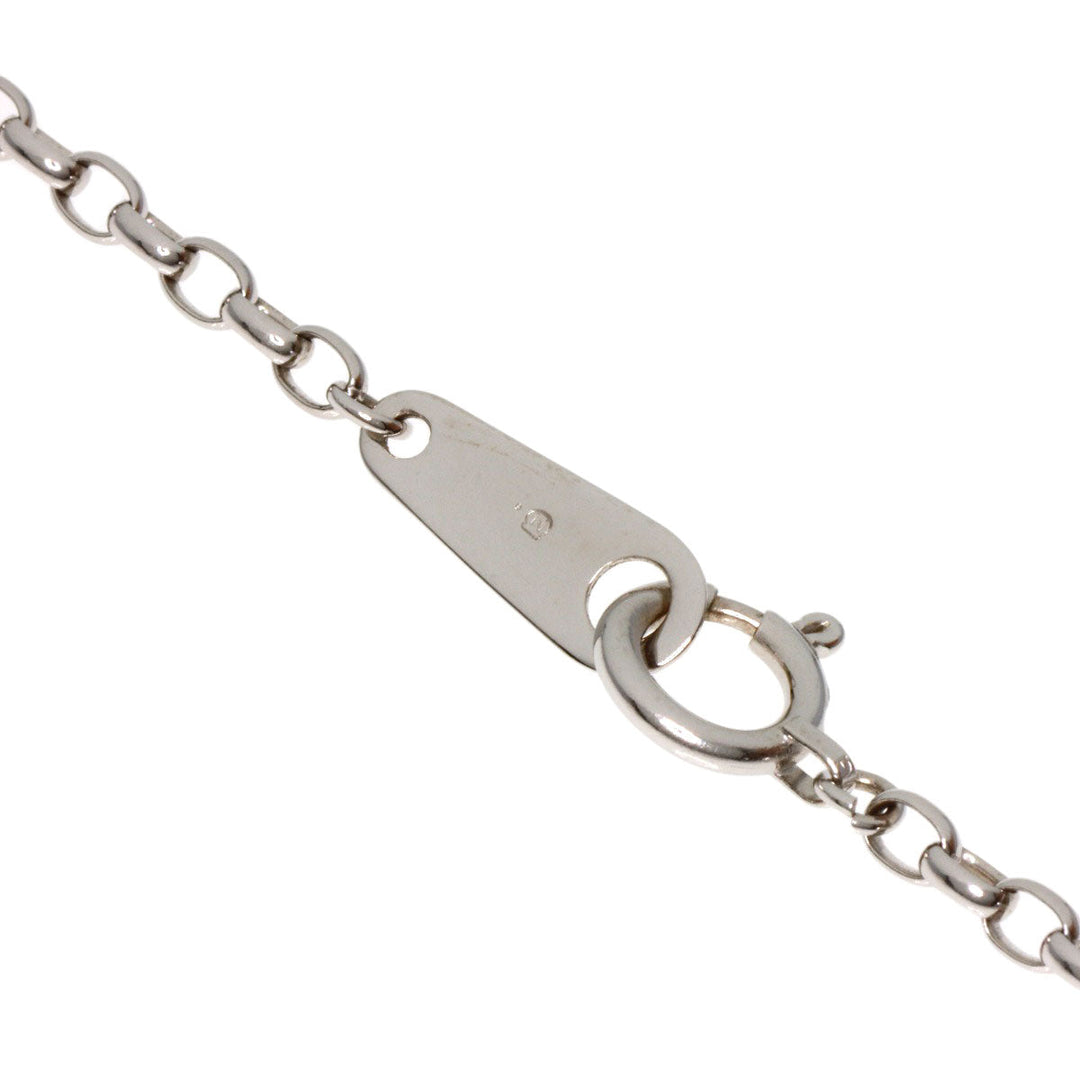 MIKIMOTO Necklace SV , K18 Silver Pearl Bag Motif Women Used Authentic