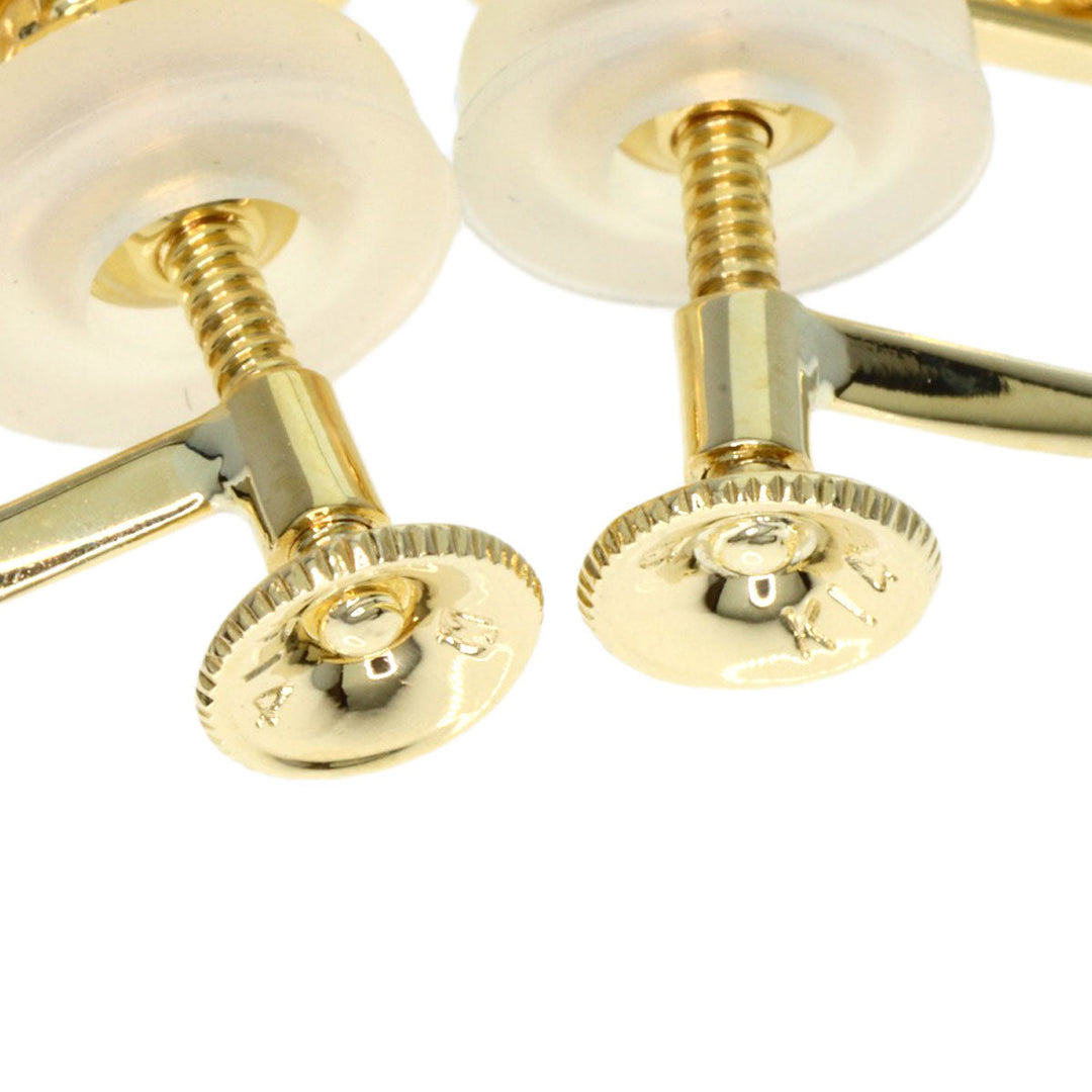 MIKIMOTO Earring K14YG gold Akoya pearl Pearl Women Used Authentic