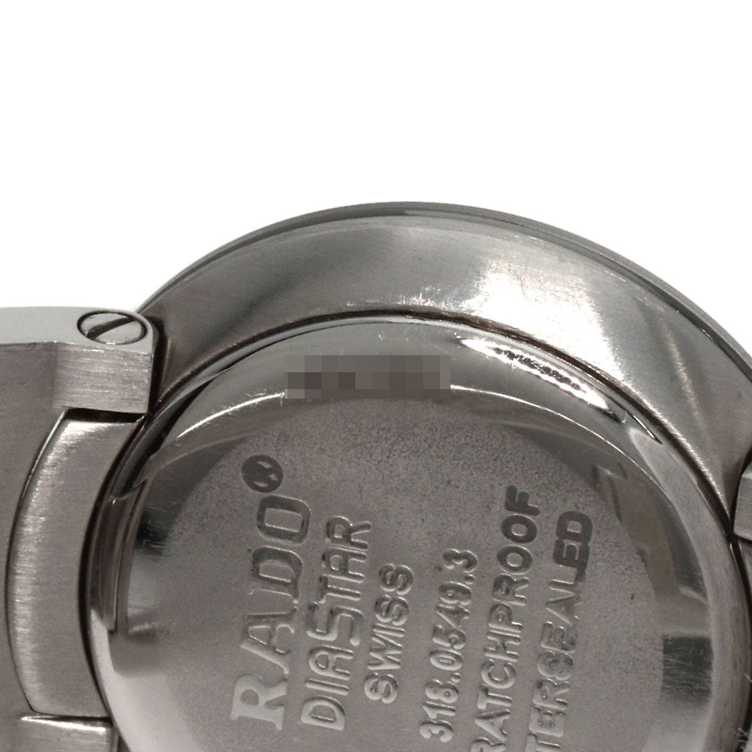 RADO Watches Quartz 318.0549.3 Stainless Steel , Stainless Steel Silver Diastar Silver dial Women Used Authentic