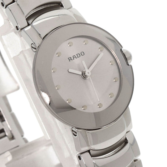 RADO Watches Quartz 318.0549.3 Stainless Steel , Stainless Steel Silver Diastar Silver dial Women Used Authentic