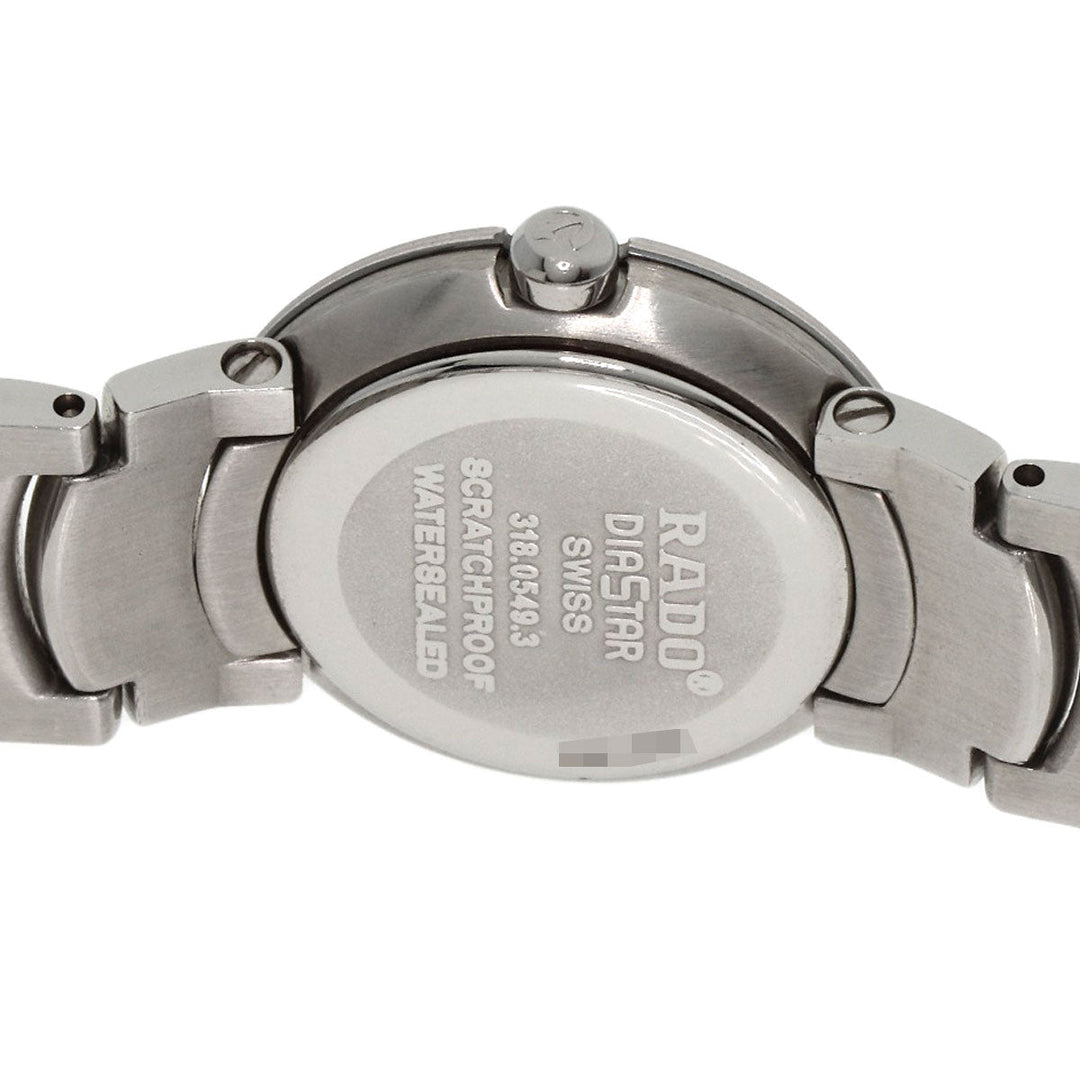 RADO Watches Quartz 318.0549.3 Stainless Steel , Stainless Steel Silver Diastar Silver dial Women Used Authentic