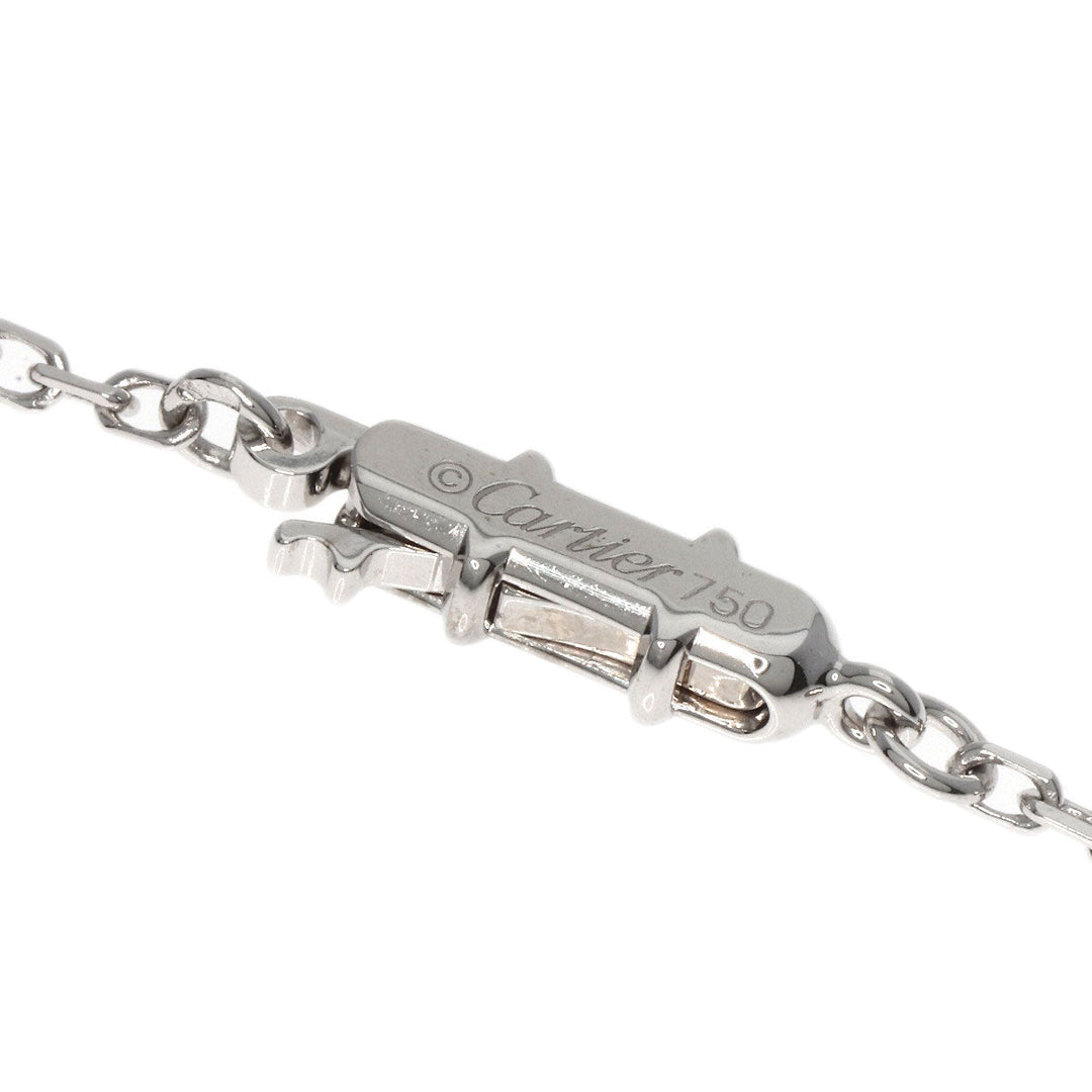 CARTIER Necklace K18WG Silver Imalia Diamond