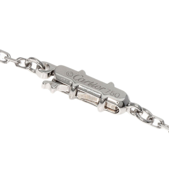 CARTIER Necklace K18WG Silver Imalia Diamond