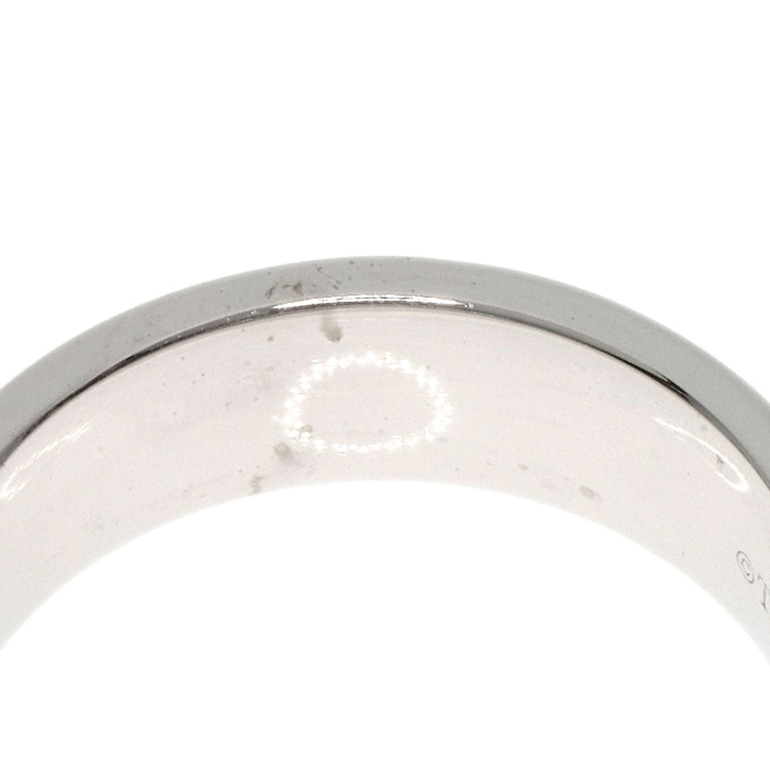 TIFFANY&Co. Ring K18WG Silver T TWO Diamond