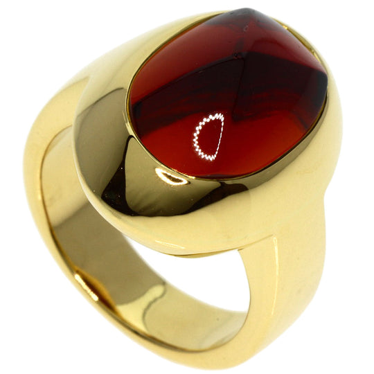 Pomellato Ring 18K Yellow Gold gold garnet Women Used Authentic