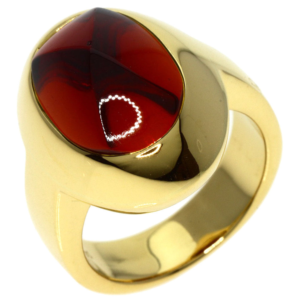 Pomellato Ring 18K Yellow Gold gold garnet Women Used Authentic