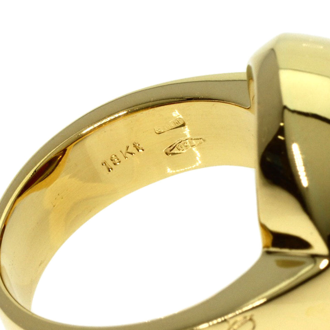 Pomellato Ring 18K Yellow Gold gold garnet Women Used Authentic