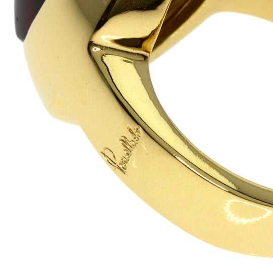 Pomellato Ring 18K Yellow Gold gold garnet Women Used Authentic