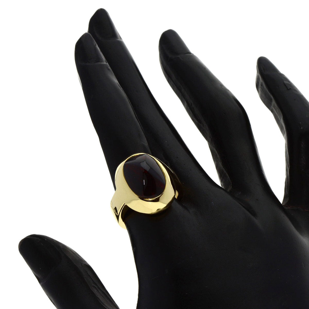 Pomellato Ring 18K Yellow Gold gold garnet Women Used Authentic