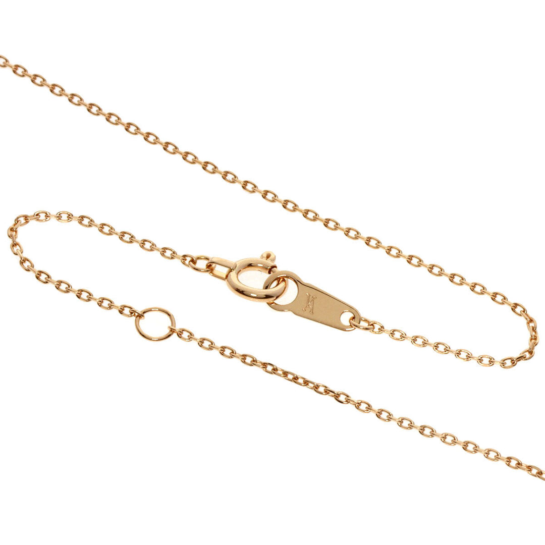 VANDOME Necklace 18K Pink Gold gold diamond Women Used Authentic
