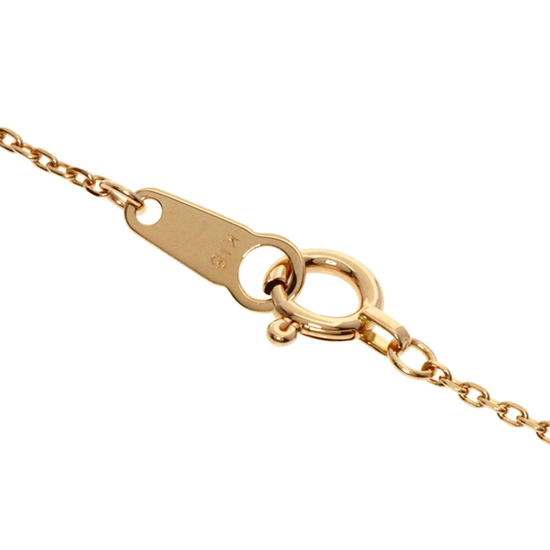 VANDOME Necklace 18K Pink Gold gold diamond Women Used Authentic