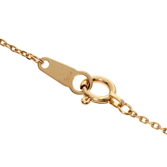 VANDOME Necklace 18K Pink Gold gold diamond Women Used Authentic