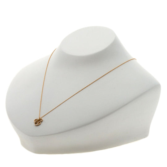 VANDOME Necklace 18K Pink Gold gold diamond Women Used Authentic
