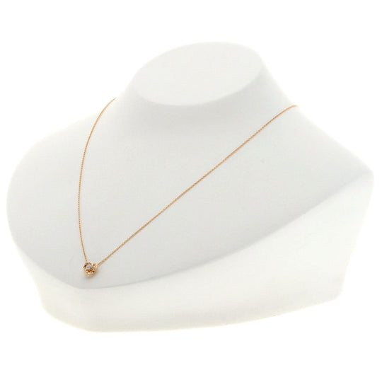 4℃ Necklace 18K Pink Gold gold diamond Women Used Authentic