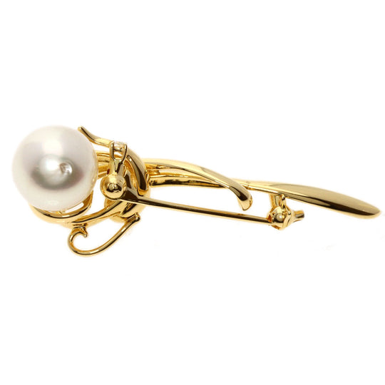 TASAKI Brooch 18K Yellow Gold gold Pearl pearl diamond