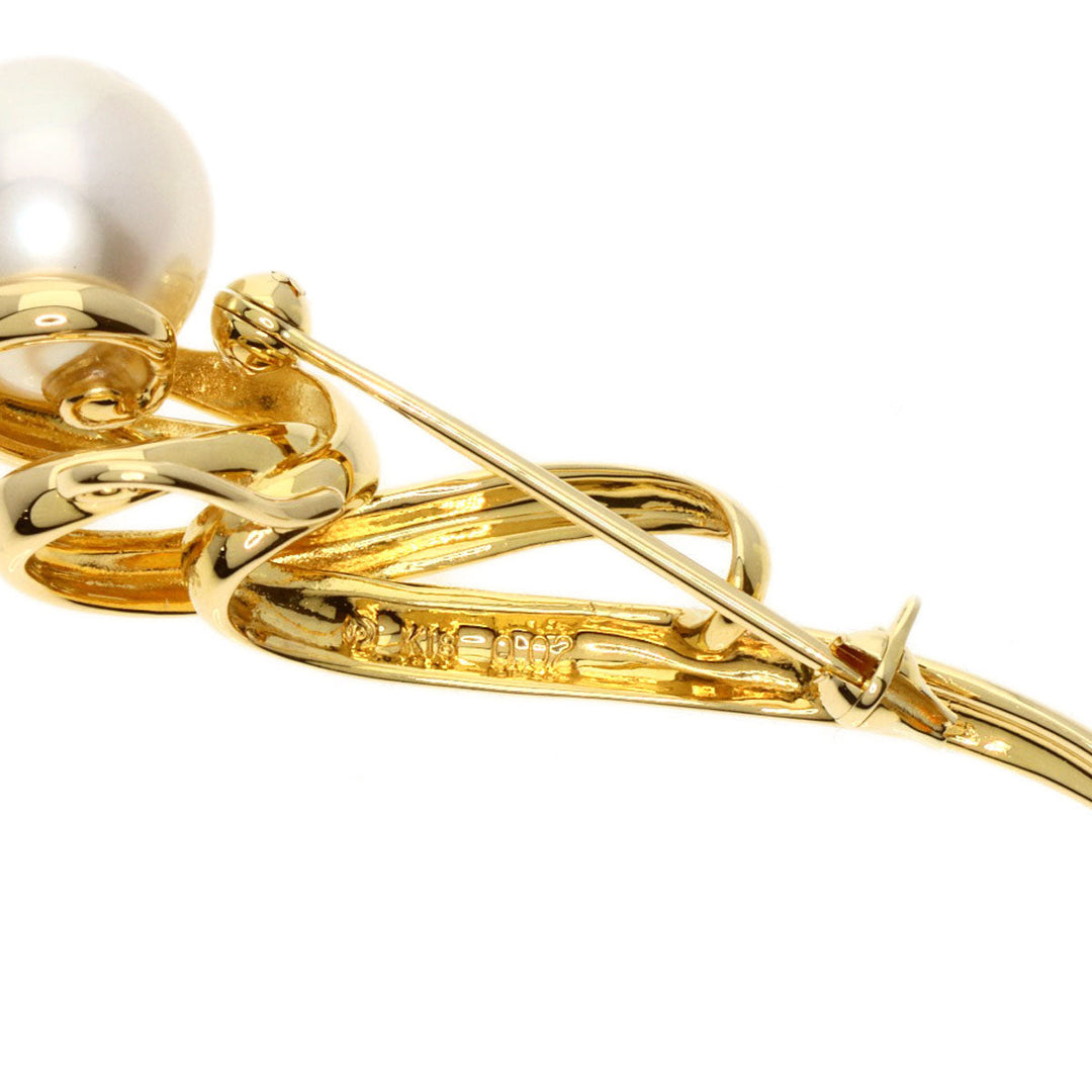 TASAKI Brooch 18K Yellow Gold gold Pearl pearl diamond