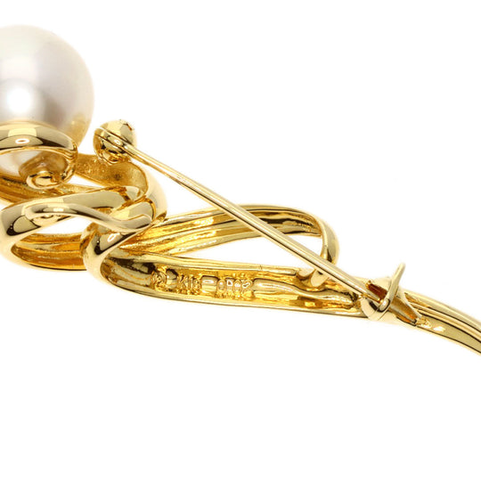 TASAKI Brooch 18K Yellow Gold gold Pearl pearl diamond