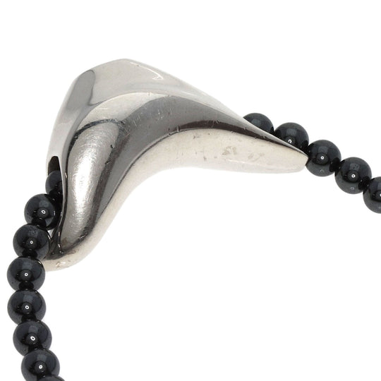Georg Jensen Necklace SV Silver bird hans hansen hematite unisex(Unisex) Used Authentic