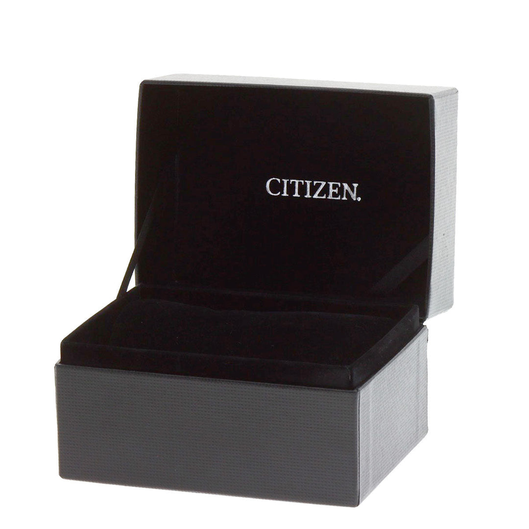 CITIZEN Watches Eco Drive EM0476-84Y Stainless Steel , Stainless Steel Silver El Eco Drive Pink shell dial Women Used Authentic