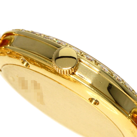 Chopard Watches Quartz 10/5895 K18YG, K18YG, Diamond gold Classic diamond white dial Women Used Authentic