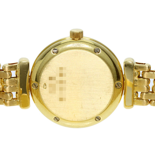 Chopard Watches Quartz 10/5895 K18YG, K18YG, Diamond gold Classic diamond white dial Women Used Authentic