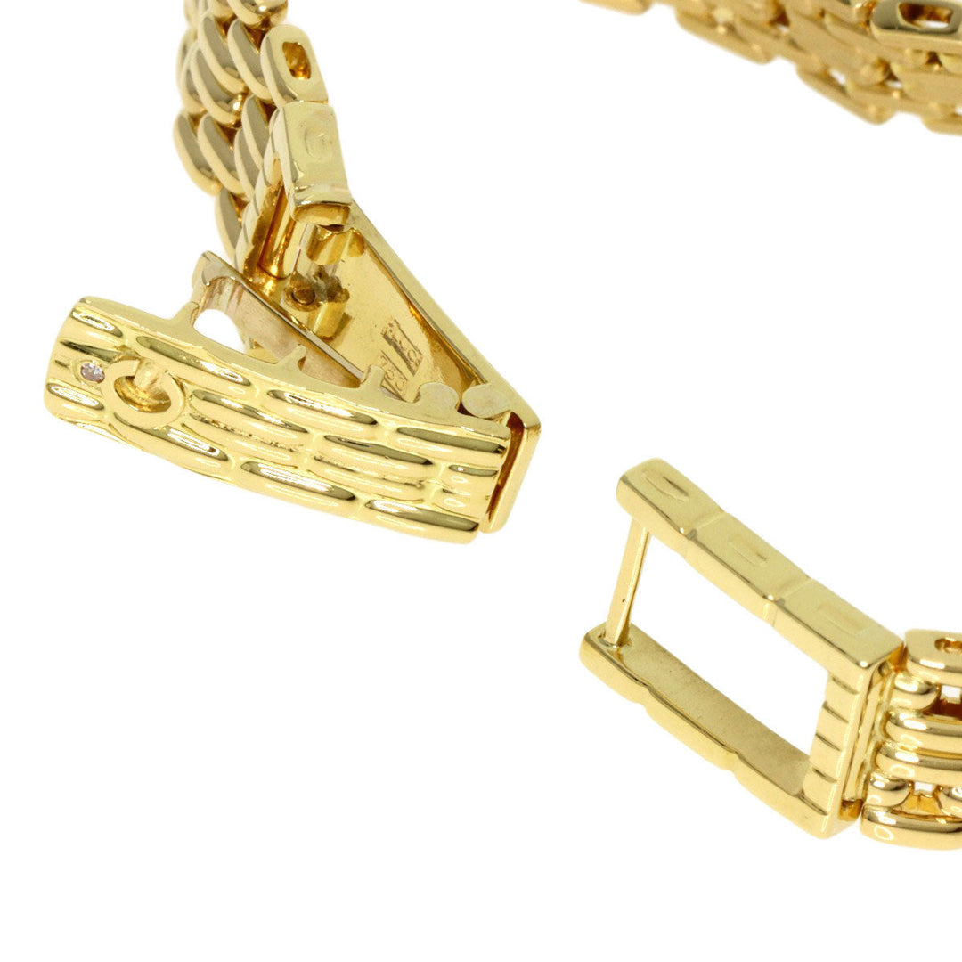 Chopard Watches Quartz 10/5895 K18YG, K18YG, Diamond gold Classic diamond white dial Women Used Authentic