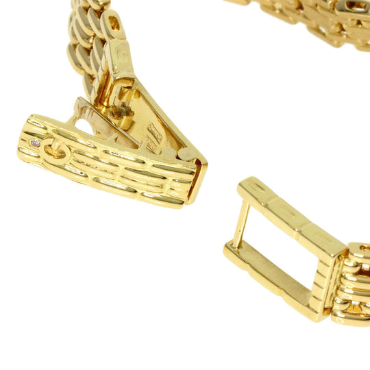 Chopard Watches Quartz 10/5895 K18YG, K18YG, Diamond gold Classic diamond white dial Women Used Authentic