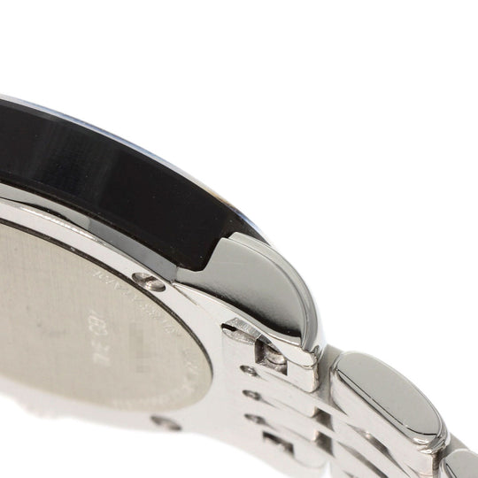 CENTURY Watches Quartz Stainless Steel , Stainless Steel Silver Time gem black dial Women Used Authentic