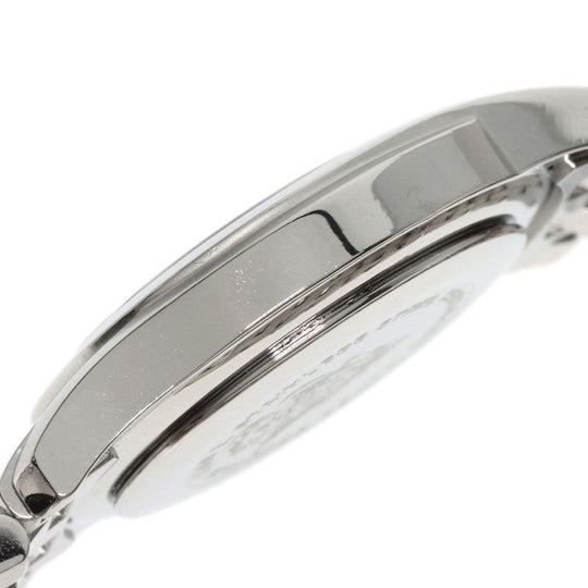 GUCCI Watches Quartz 5500L Stainless Steel , Stainless Steel Silver Round face Silver dial Women Used Authentic