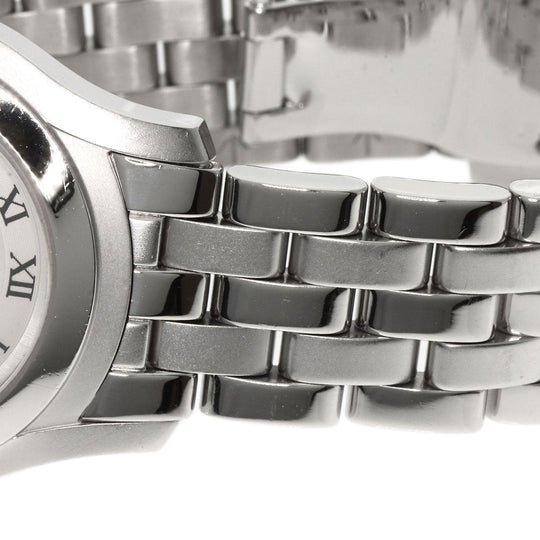 GUCCI Watches Quartz 5500L Stainless Steel , Stainless Steel Silver Round face Silver dial Women Used Authentic