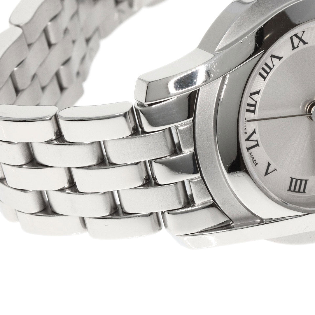 GUCCI Watches Quartz 5500L Stainless Steel , Stainless Steel Silver Round face Silver dial Women Used Authentic
