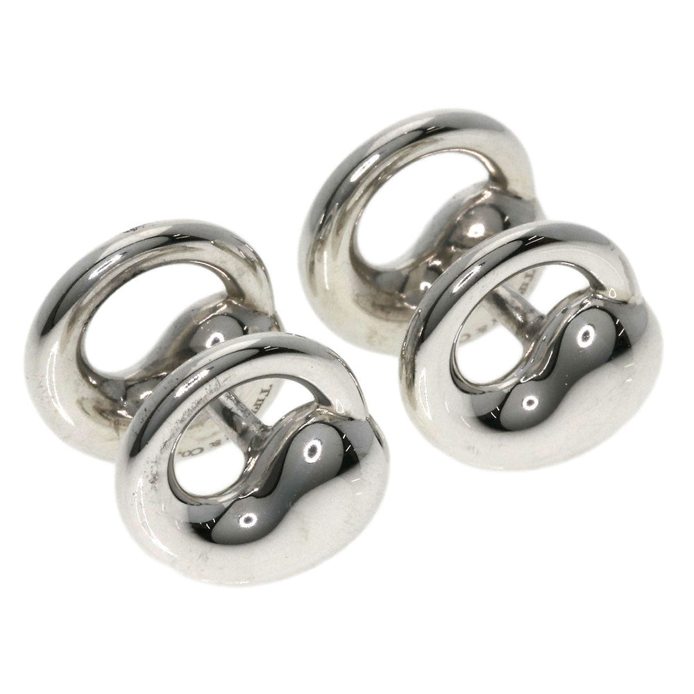 TIFFANY&Co. cuffs SV Silver Eternal mens Used Authentic