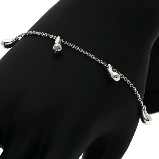 TIFFANY&Co. bracelet SV Silver 5P teardrop Women Used Authentic