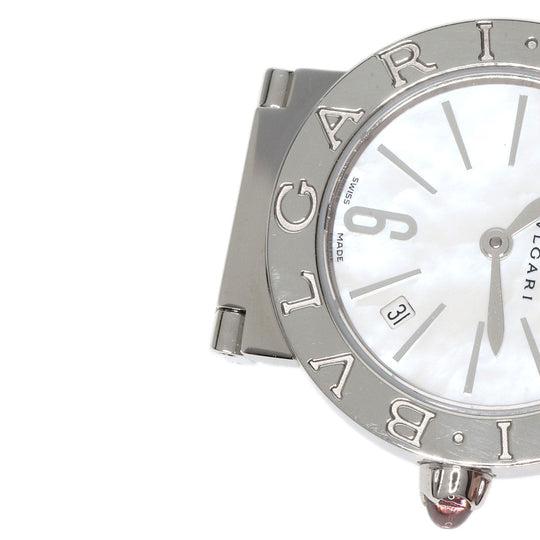 BVLGARI Watches Quartz BBL26S Stainless Steel , Stainless Steel Silver Bulgari Bulgari White shell dial Women Used Authentic