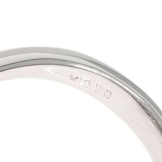 Ponte Vecchio Ring K18WG Silver Black diamond diamond