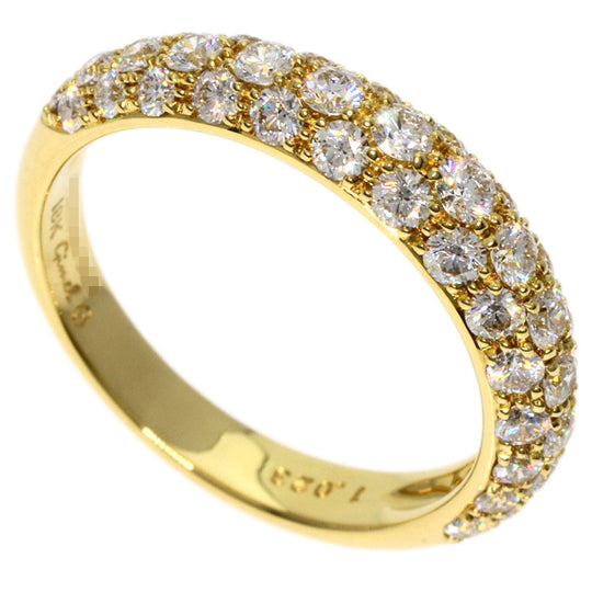 Gimel Ring 18K Yellow Gold gold Pave diamond