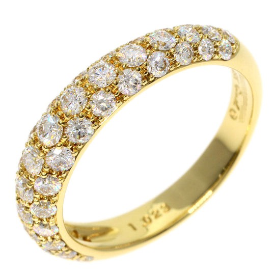 Gimel Ring 18K Yellow Gold gold Pave diamond