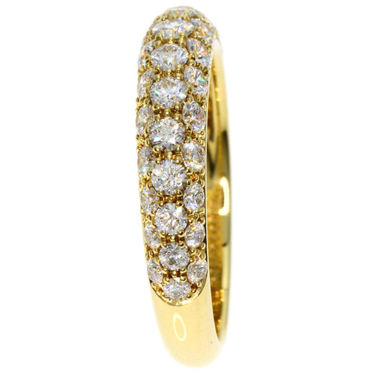 Gimel Ring 18K Yellow Gold gold Pave diamond