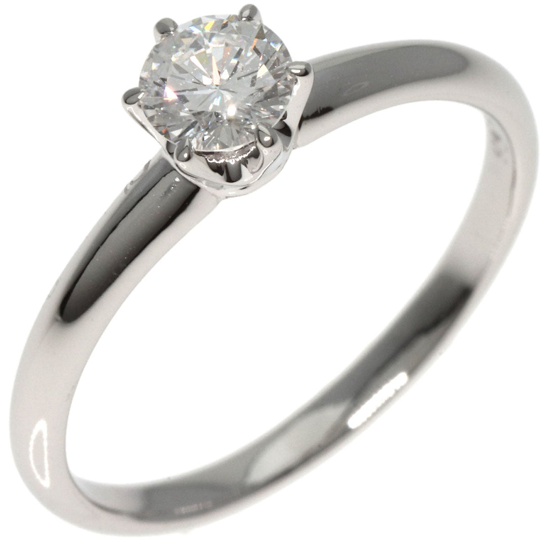 Christian Dior Ring PT950 Silver diamond