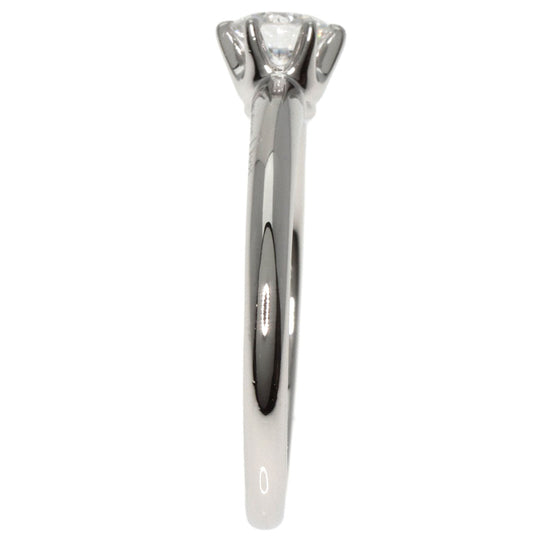 Christian Dior Ring PT950 Silver diamond