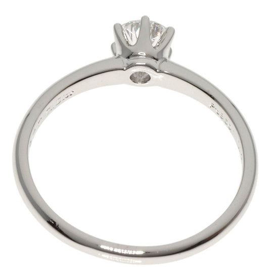 Christian Dior Ring PT950 Silver diamond