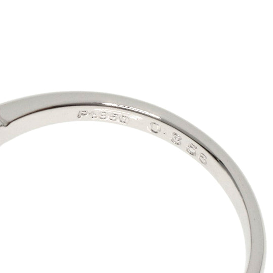 Christian Dior Ring PT950 Silver diamond