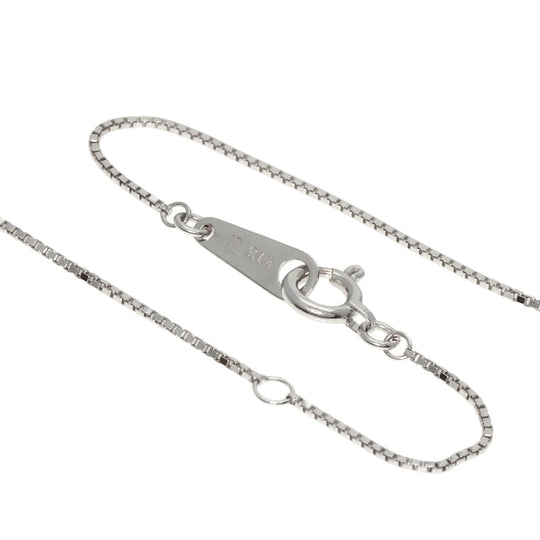 VANDOME Necklace K18WG Silver diamond Women Used Authentic